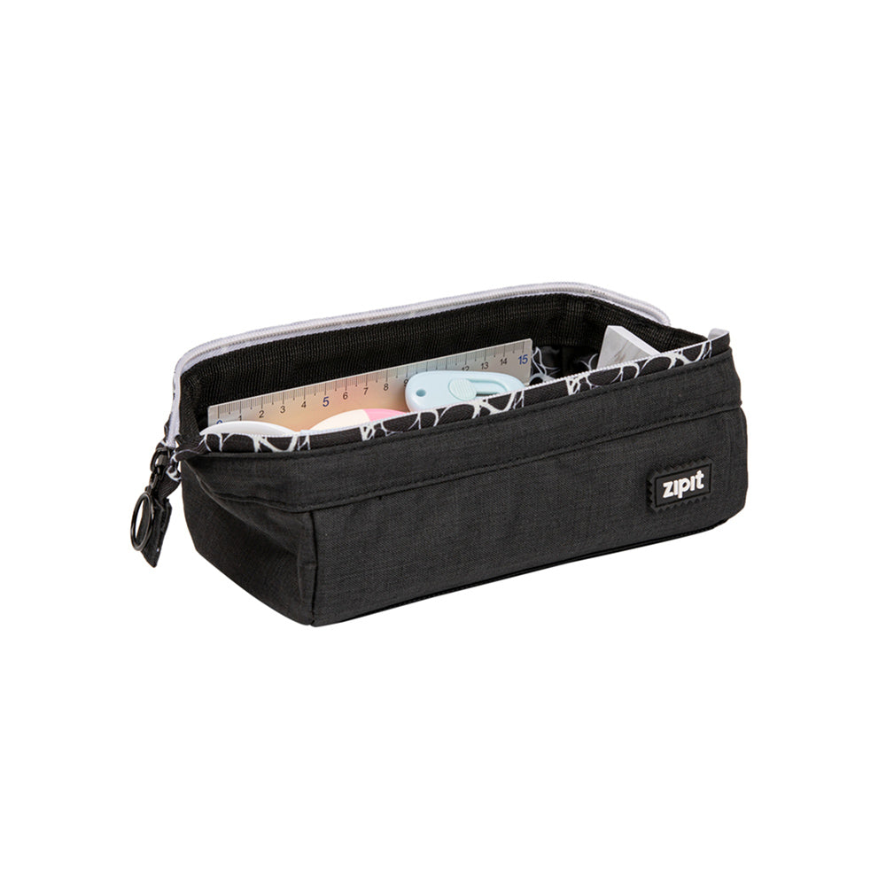 Estuche escolar lenny negro