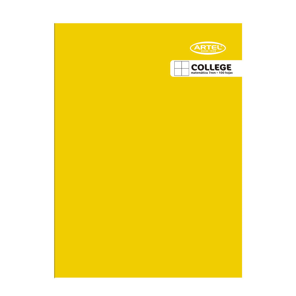 Cuaderno College 100 Hojas 7 Mm