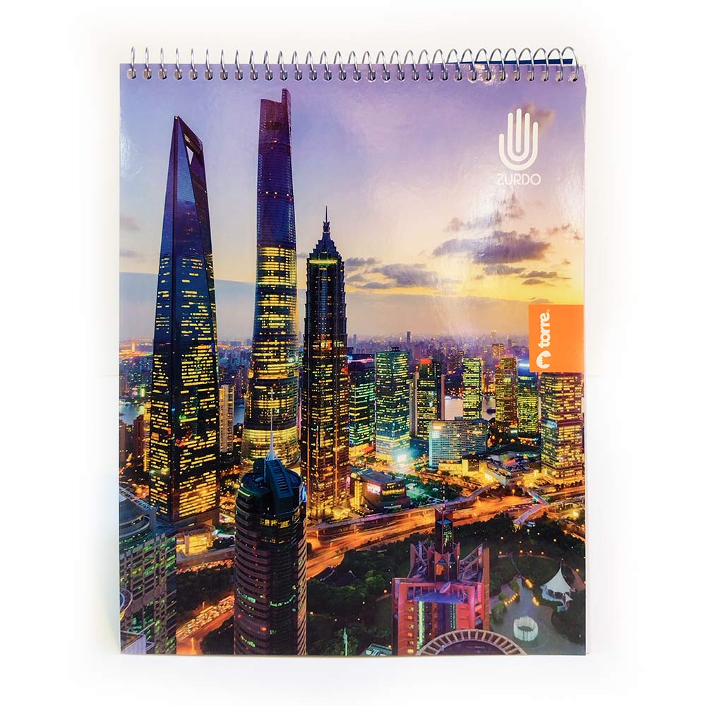 Cuaderno universitario clasico zurdos 7mm 100h