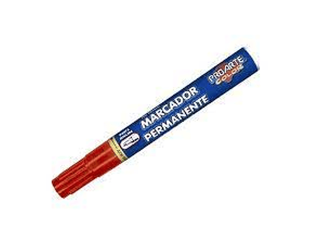 Marcador permanente rojo bis Proarte*m3*m10