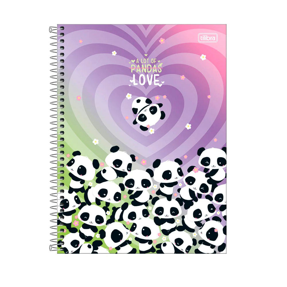 Tilibra Cuaderno Top Lovely Friend 120 hjs. 3 Mat.