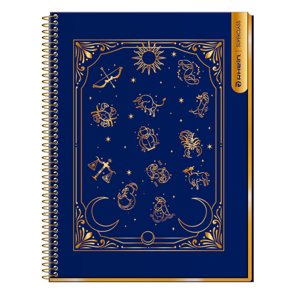 CUADERNO RHEIN SUPER CLASS CARTA ASTROLOGY 120 HOJAS P7MM