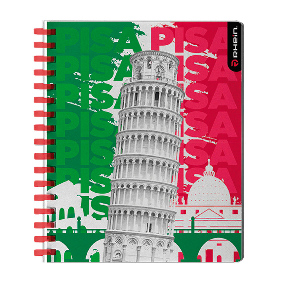 CUADERNO RHEIN UNIVERSITARIO TRAVEL ESPIRAL SOFT 100HJ C7MM