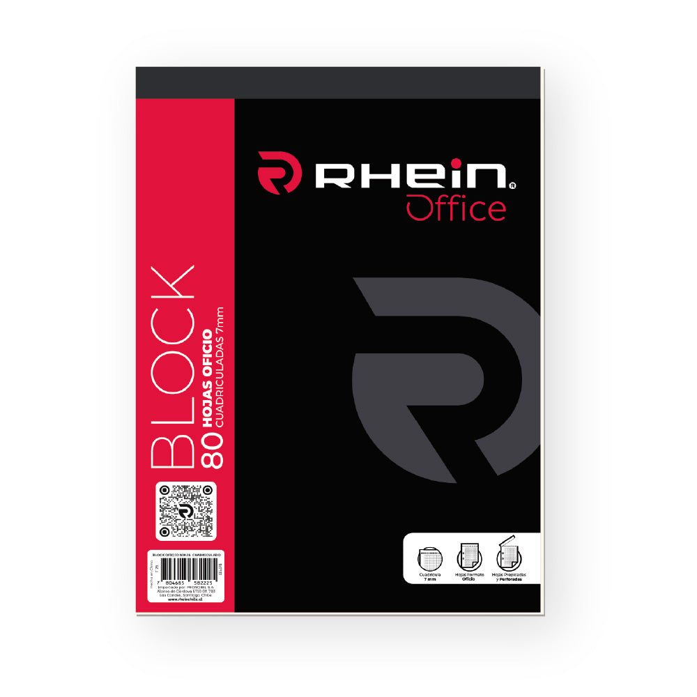 Block Apuntes Oficio 80 Hojas