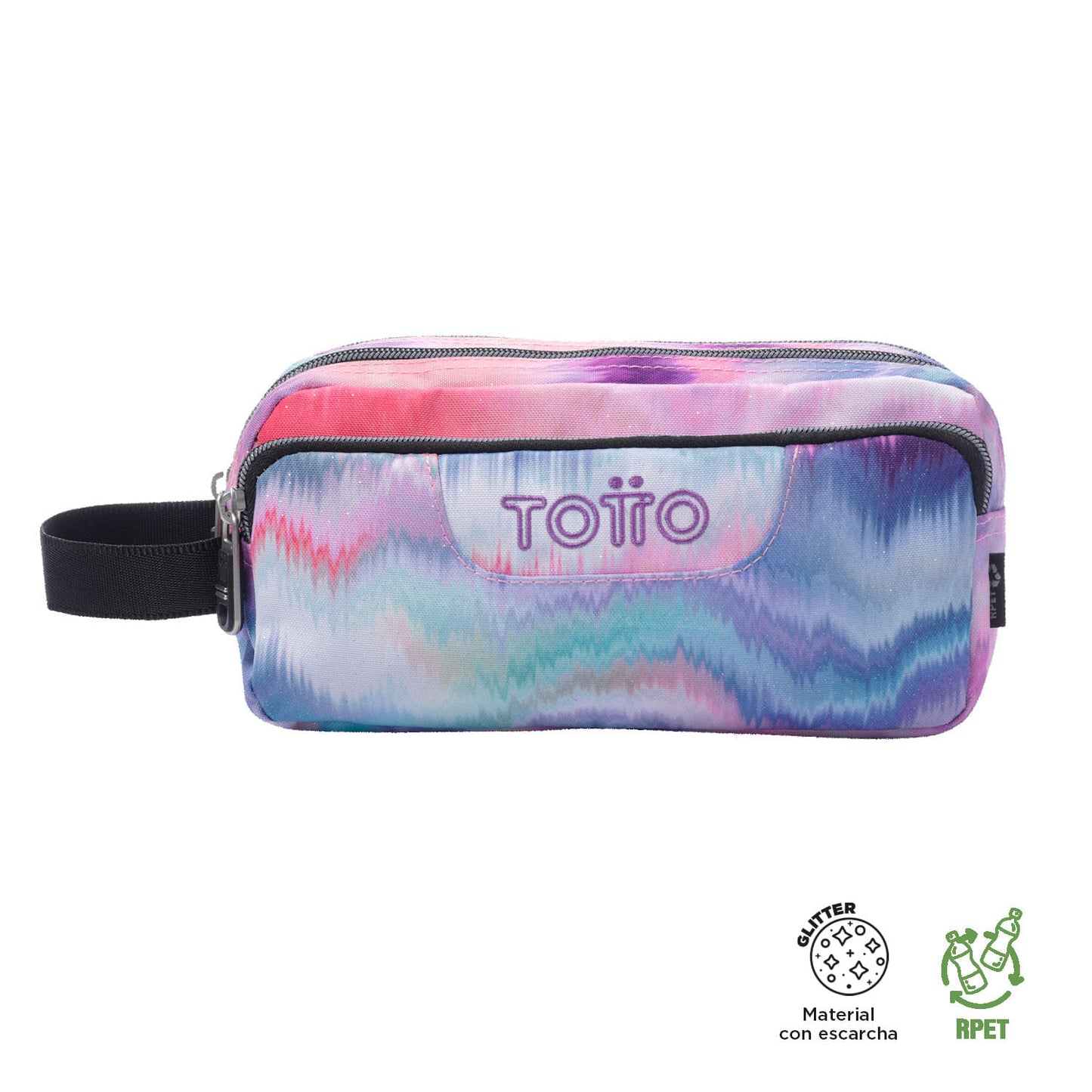 Estuche Agapec Glitter Ondas