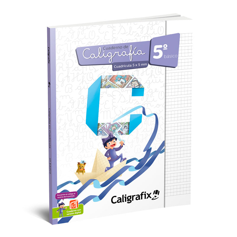 Caligrafía 5to básico cuadricula