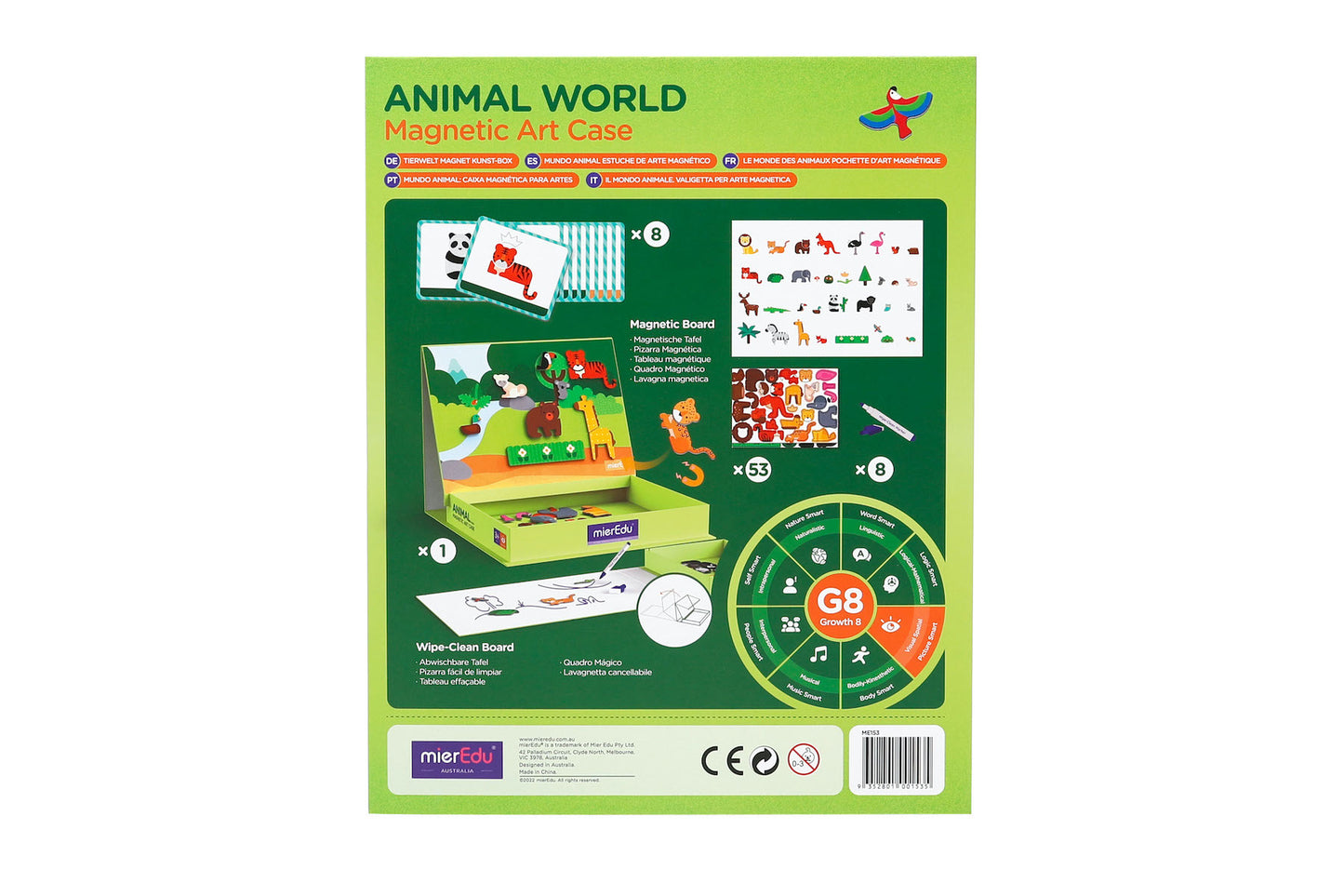 Juego y Arte Magnético Mundo Animal
