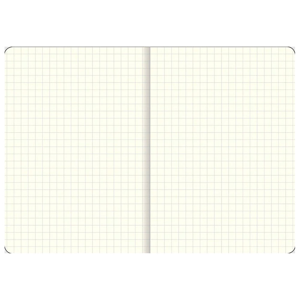 Libreta Essentials Black Cuadriculada