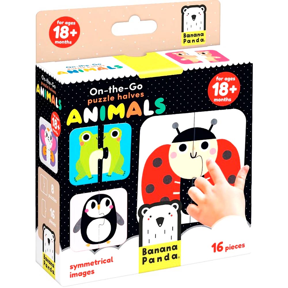 Puzzle Caras (16 piezas, 8 puzzles) 15M+