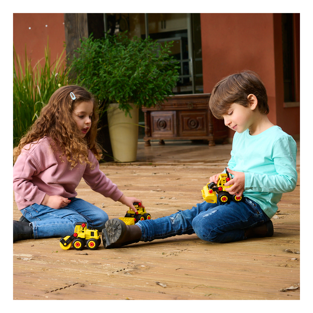 Camión de Carga Frontal Desmontable 22 piezas