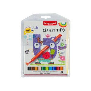 Rotuladores Pack de 12 Felt Tips para Niños