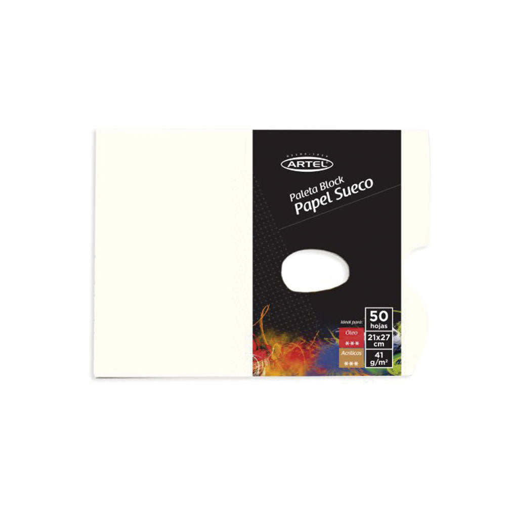 Block paleta de papel sueco 21x27cm