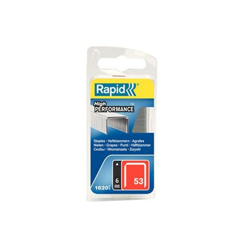 Grapas 53/6 1080 unidades rapid #53/6-1m