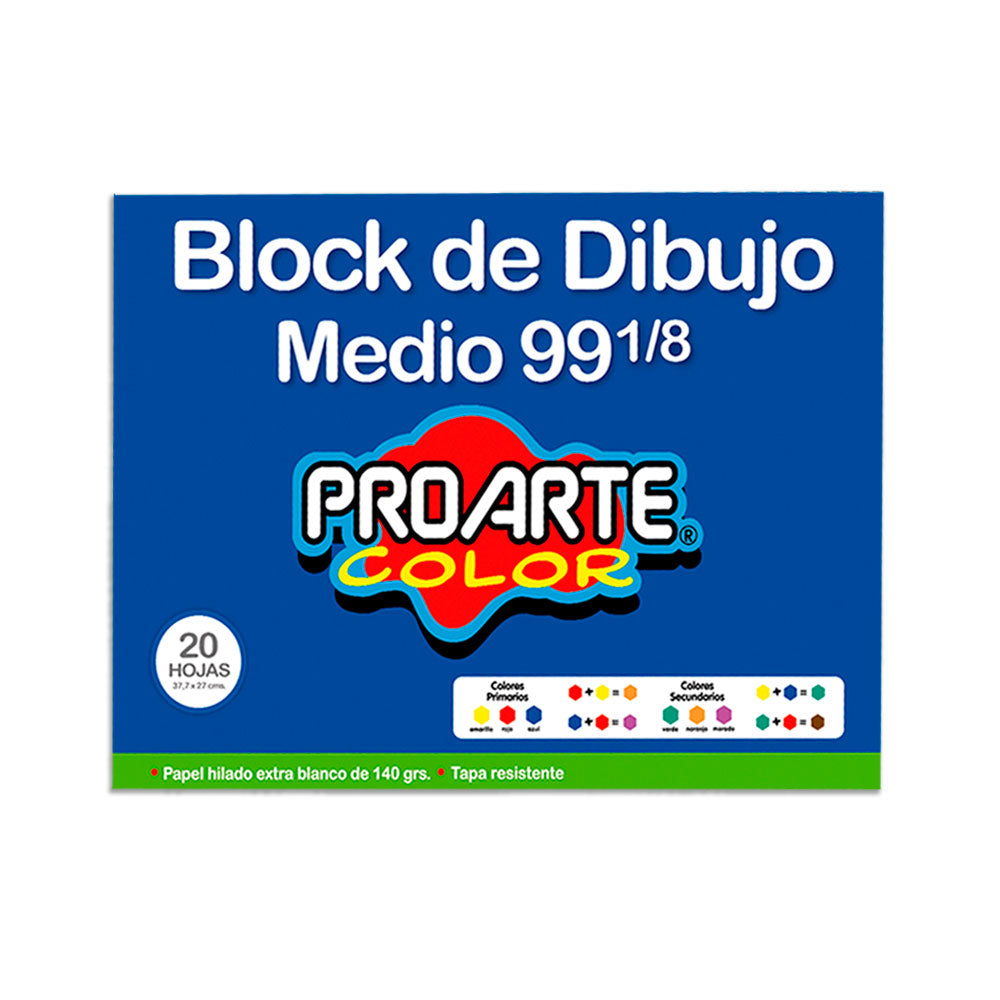 Block medio N° 99 1/8