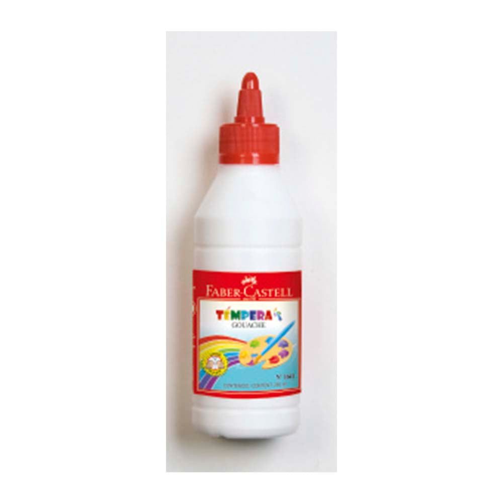 Témpera botella 250ml blanco