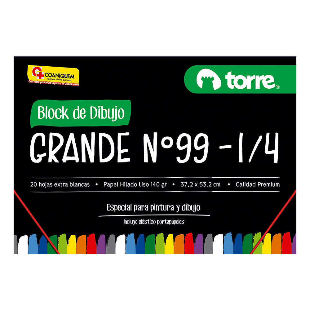 Block de dibujo g-99 torre