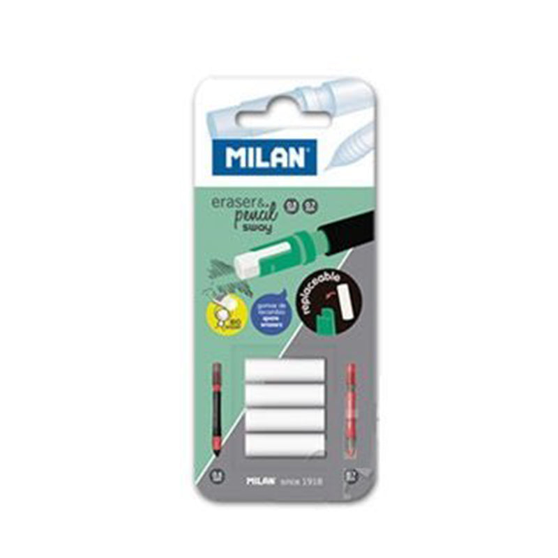 Gomas de recambio portaminas sway milan #10328