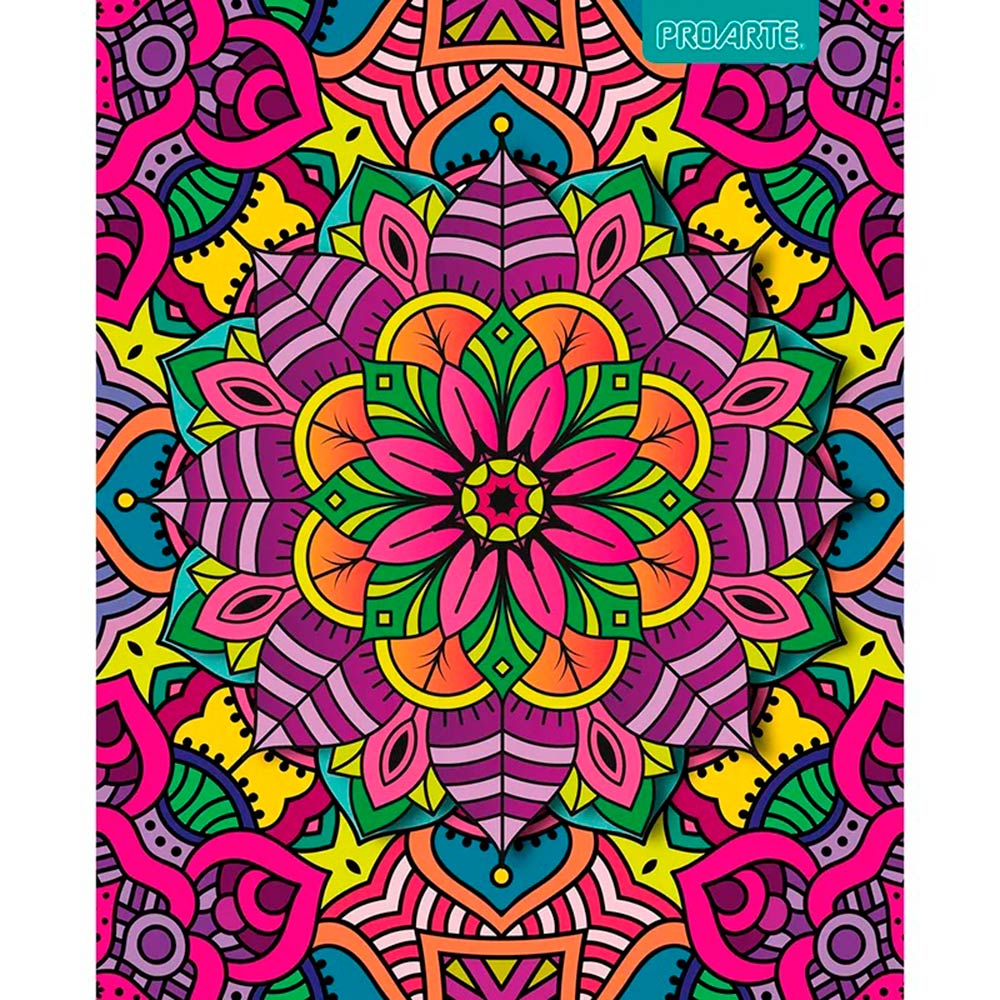 Cuaderno Universitario Mandalas 100hjs 7mm Proarte
