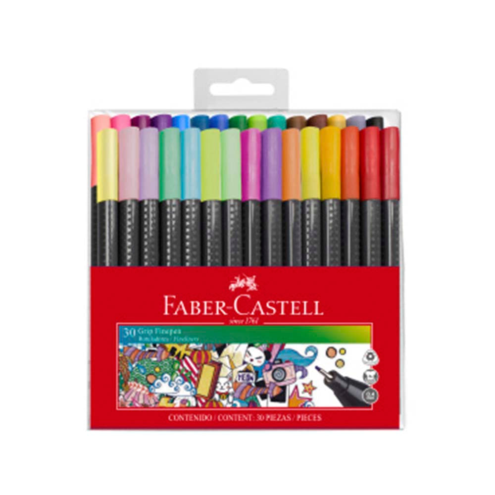 Set 30 tiralineas punta fina