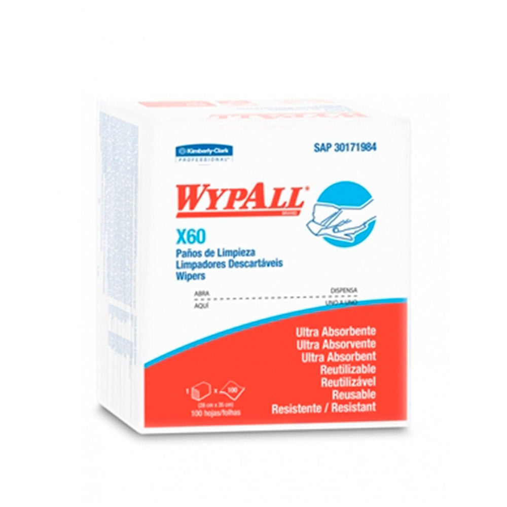 PAÑOS WYPALL X60 JMB - PAQUETE 100