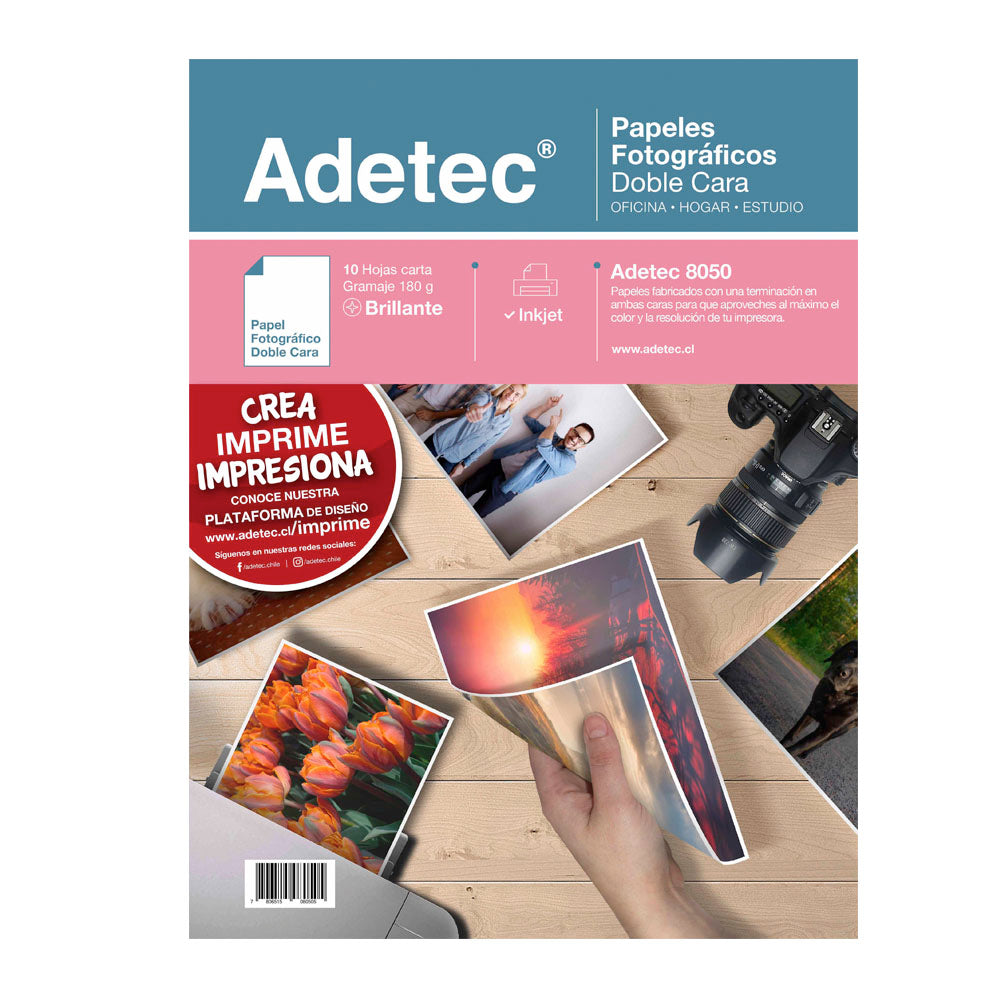 Papel fotográfico doble cara