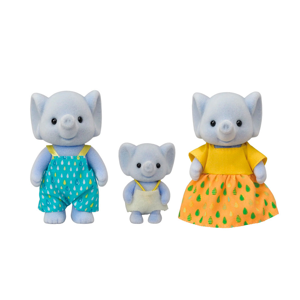 Familia de Elefantes Sylvanian Families