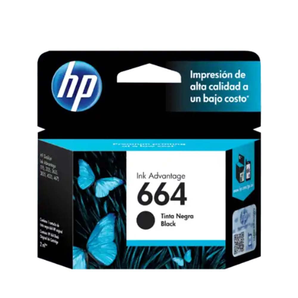 Cartridge Hp 664 Black