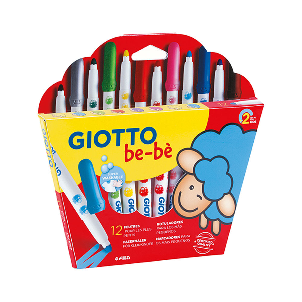 Marcador Giotto Bebe 12 unidades
