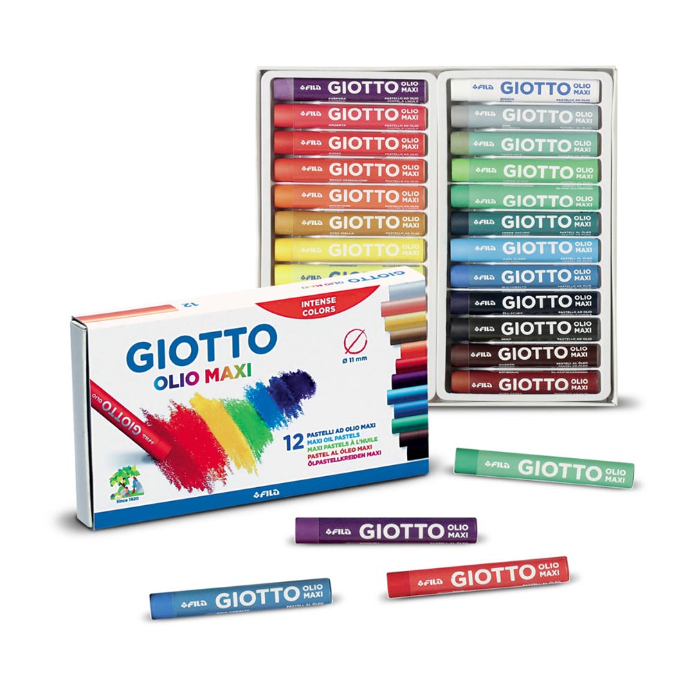 PASTEL OLEO GIOTTO 12col
