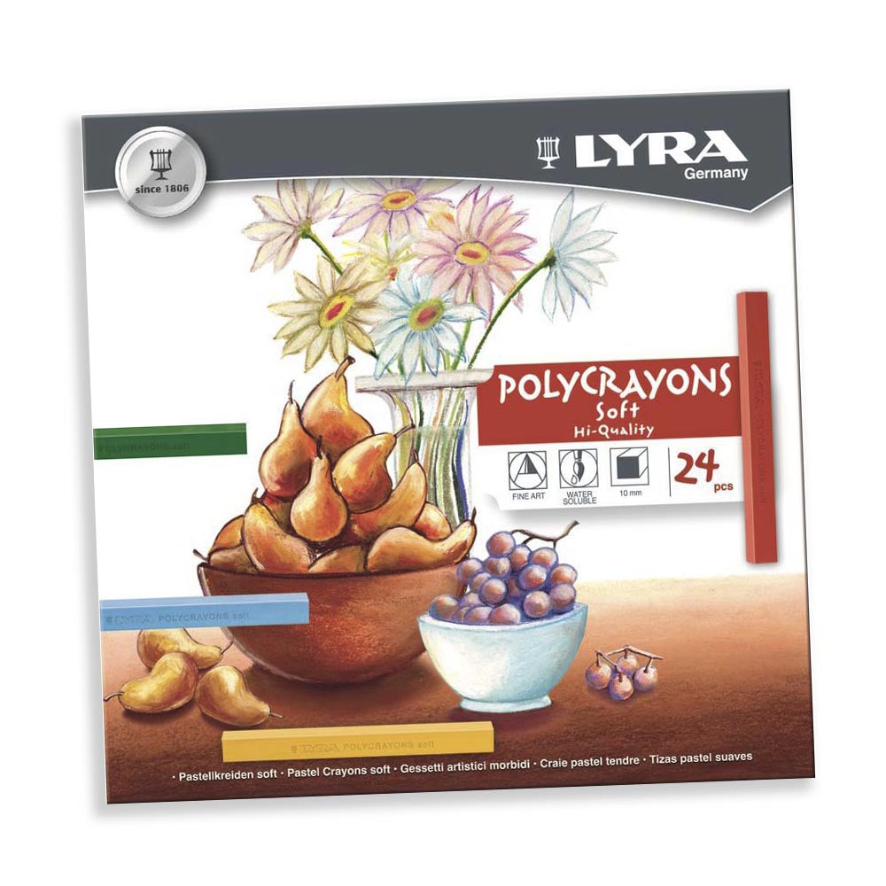 Caja Pastel Suave 24 colores