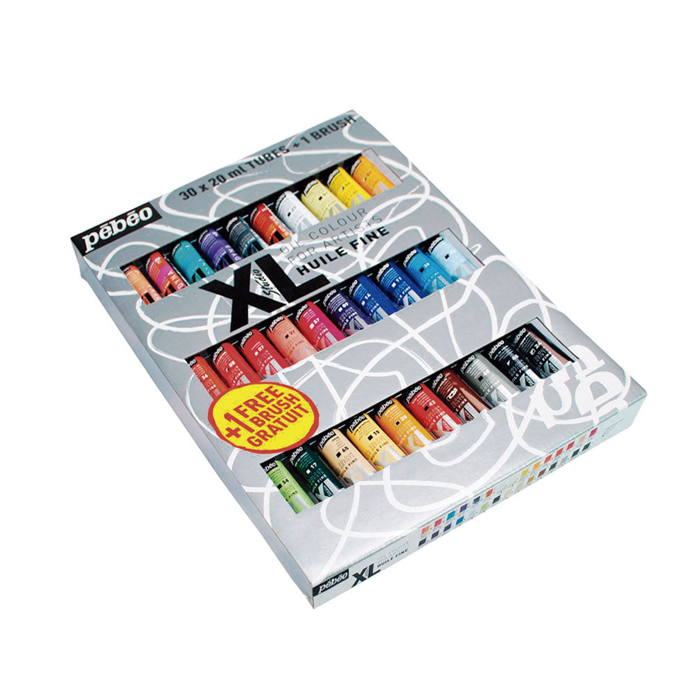 Set de pintura óleo 30 tubos 20ml