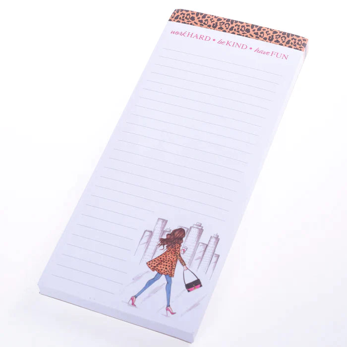 Block Magnético Fashion Girl Cheetah