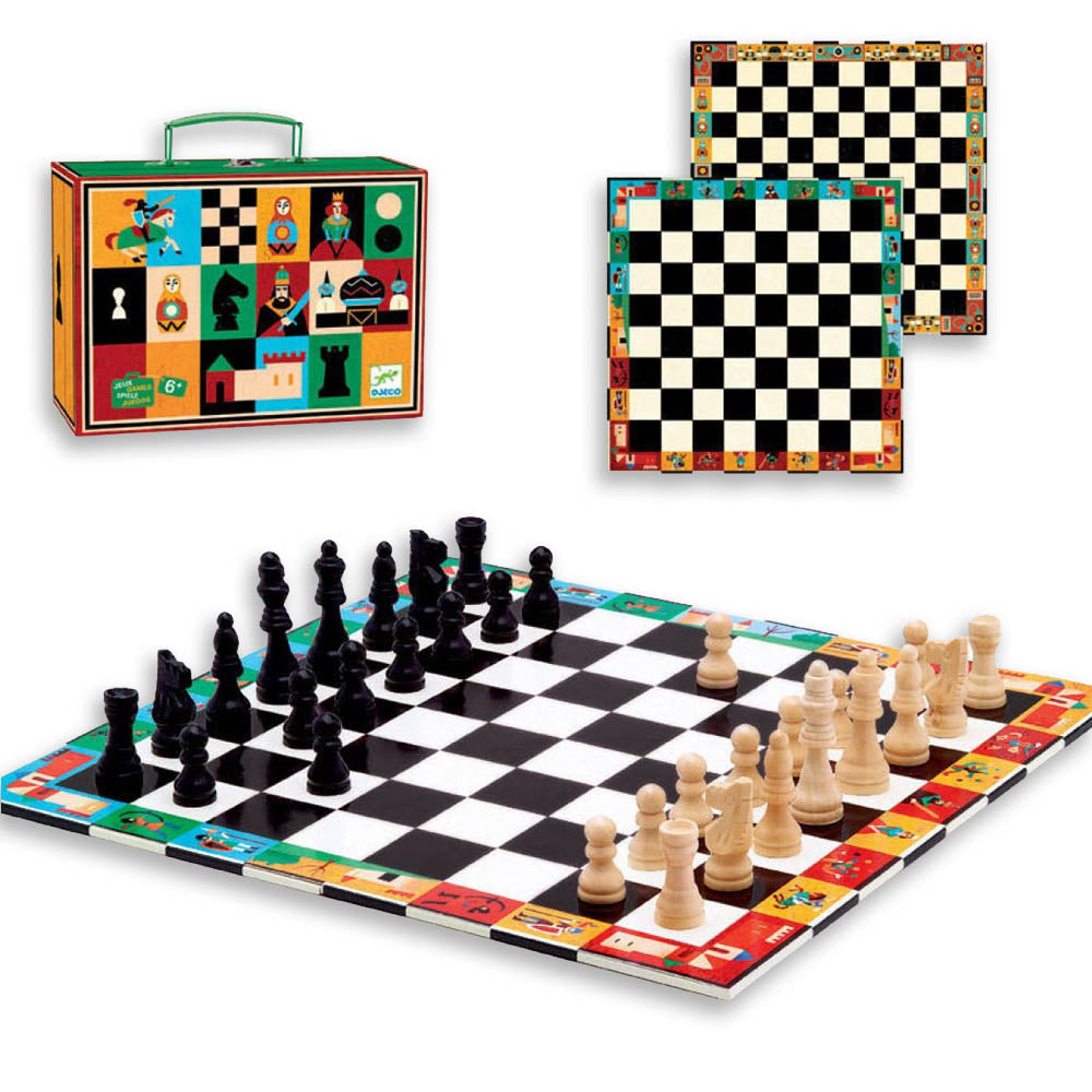 Juego de Ajedrez y Damas