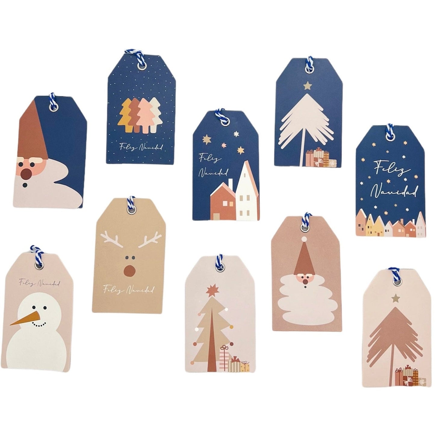 Etiquetas Navidad - Feliz Navidad