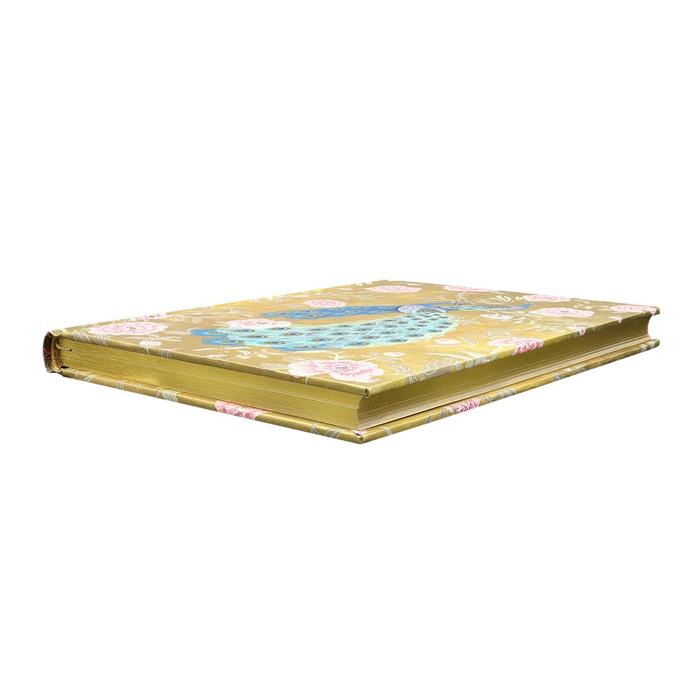 Libreta Grande Pavo Real Victoriano