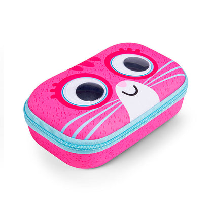 Estuche escolar colorz rígido googly kitten