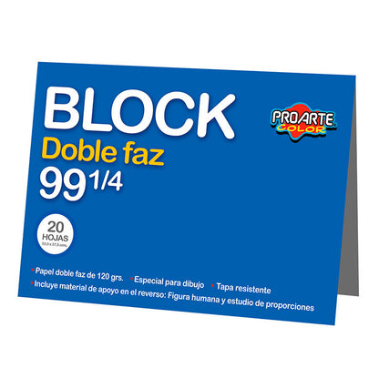 Block doble faz N° 99 1/4 Doble Faz Proarte