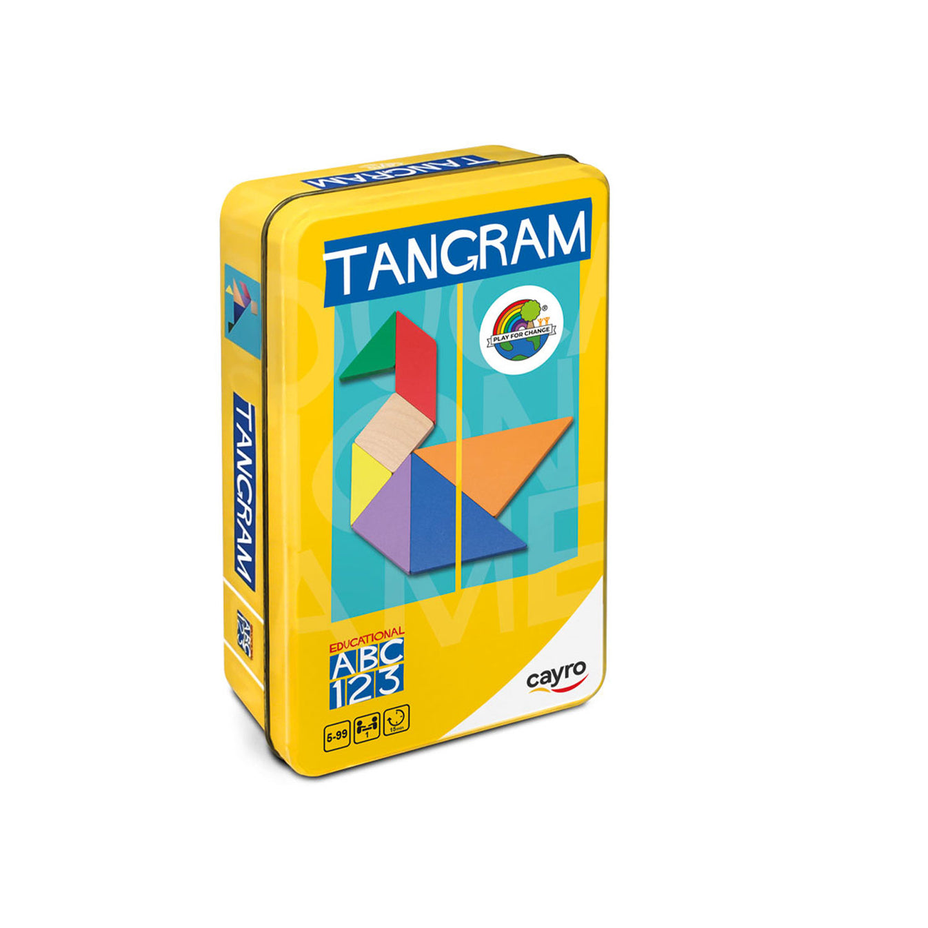 Tangrama madera colores