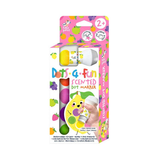 Marcador de Puntos Perfumado Dots 4 Fun · 5 Colores
