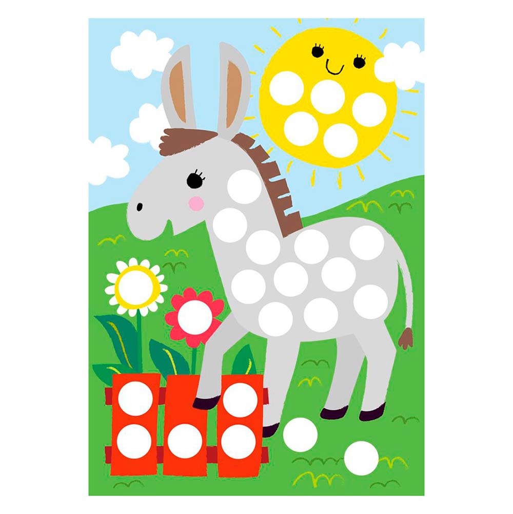 Libro para Colorear Dots 4 Fun · Animales de Granja