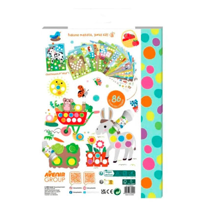 Libro para Colorear Dots 4 Fun · Animales de Granja