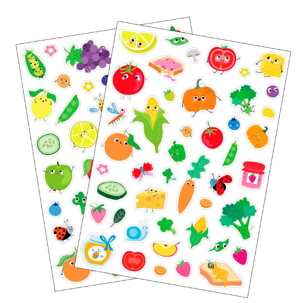 Libro para Colorear Dots 4 Fun · Fiesta de Comidas