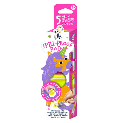 Pintura Antimancha · 5 Colores Neón