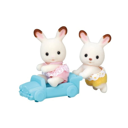 Gemelos Conejo Chocolate Sylvanian