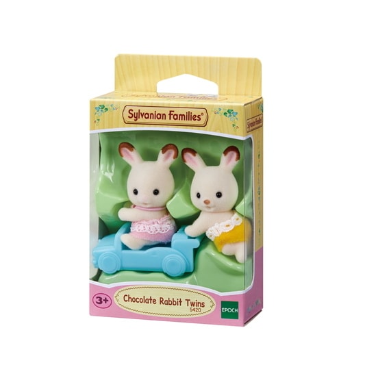 Gemelos Conejo Chocolate Sylvanian