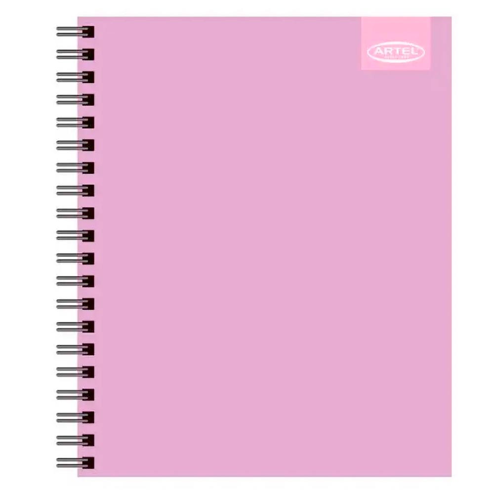 Cuaderno Universitario 100h 7mm Arcoiris Pastel Artel
