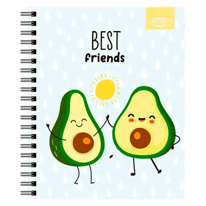 Cuaderno Universitario 100h 7mm Kawaii Artel