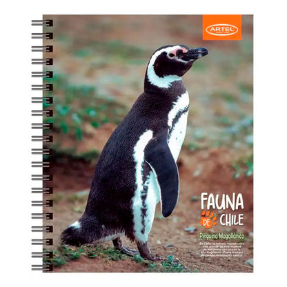 Cuaderno Universitario 100h 7mm Chile Artel