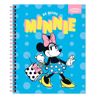 Cuaderno Universitario Artel 100 hojas 7mm Diseño Minnie Fashion 2024