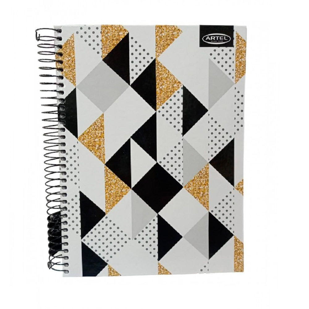 Cuaderno Especial 150 Hojas Golden&Black Artel